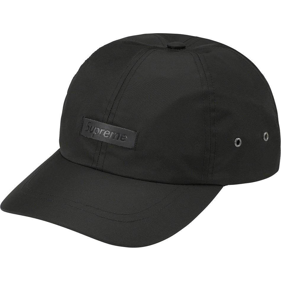 Sombreros Supreme Cuero Patch 6-Panel Negras | Supreme 510RW